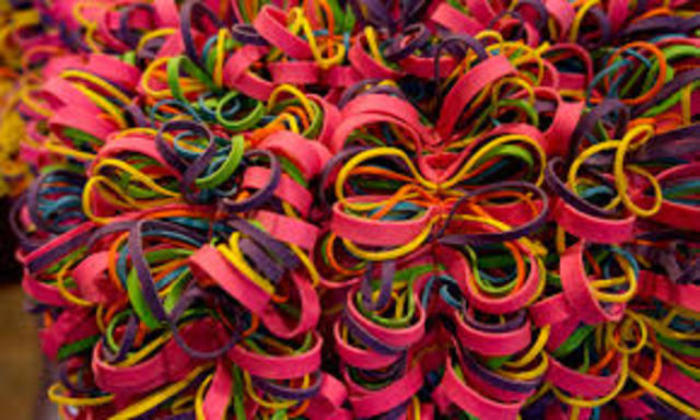 Stephen Perry patents the Rubber Band.