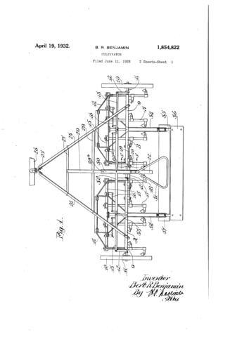 straddle row cultivator