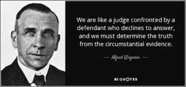 La deriva continental Alfred Wegener