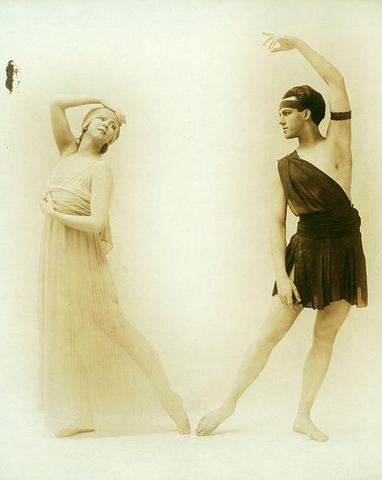 Ruth St Denis y Ted Shaw