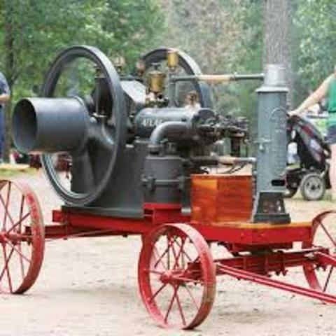 Gas Traction Engine