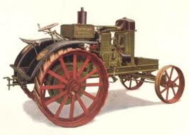 Enclosed gears developed tractors