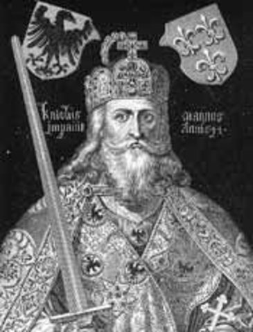 Charlemagne was crowned as new "Roman Emperor