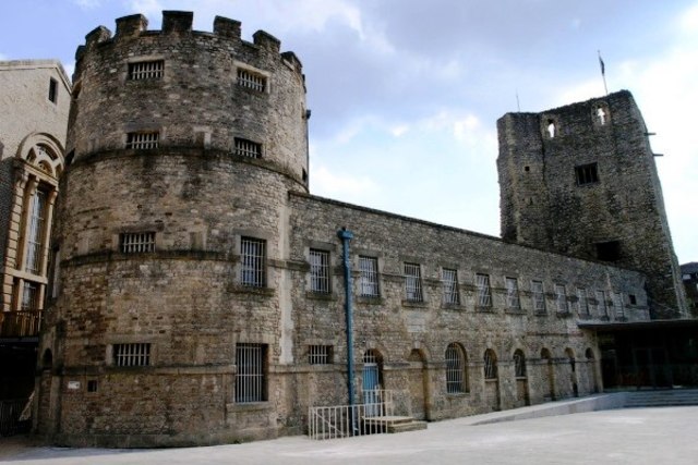 Oxford Castle's first recorded use as a prison, for misbehaving students