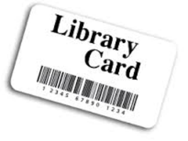 First Library Card