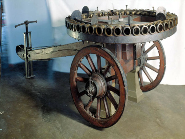 Скорострельная мортирная батарея Нартова