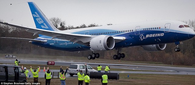 Primer Vuelo De Prueba Boeing 787.