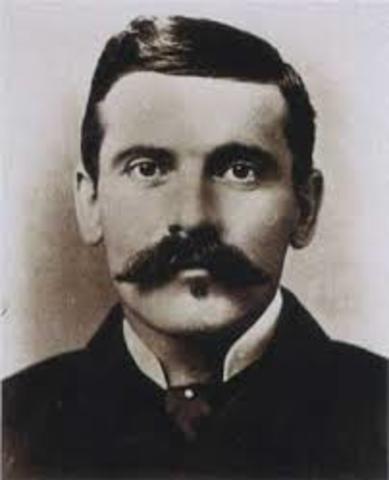 Doc Holliday kills for the first time after a man shoots up his New Mexico saloon.