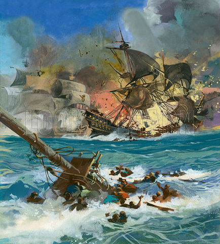 Defeat of the Spanish Armada