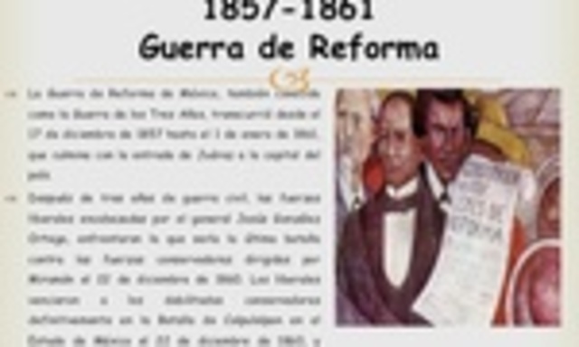 Guerra de los Tres Años (1857-1861)