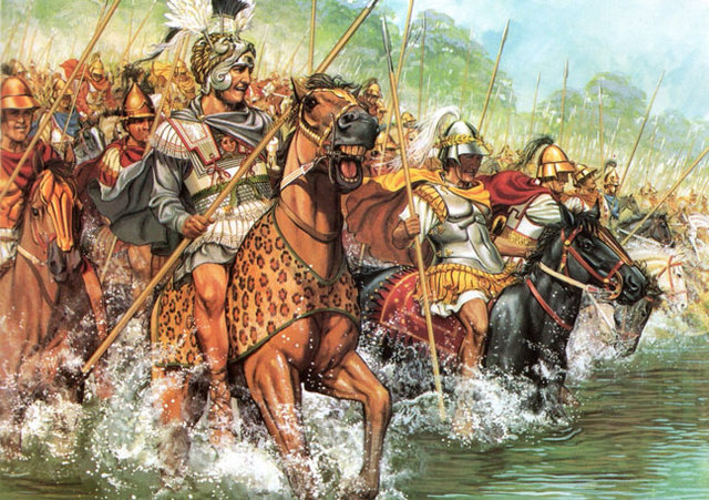 Alexander the great conquers Egypt