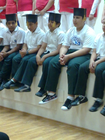 Graduated from elementary school