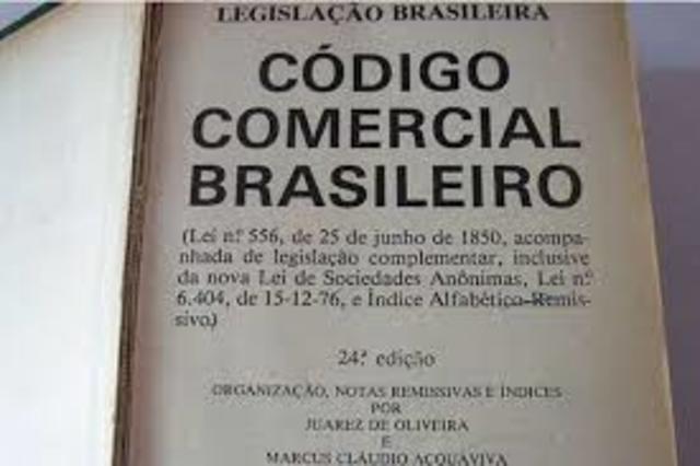 Publicação da Lei 556/1950 Código Comercial que regulamentou a contabilidade no Brasil