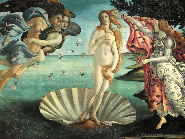 The birth of Venus