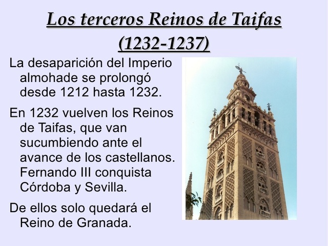 Terceros reinos de taifas