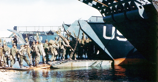 Germany surrenders and WWII ends.