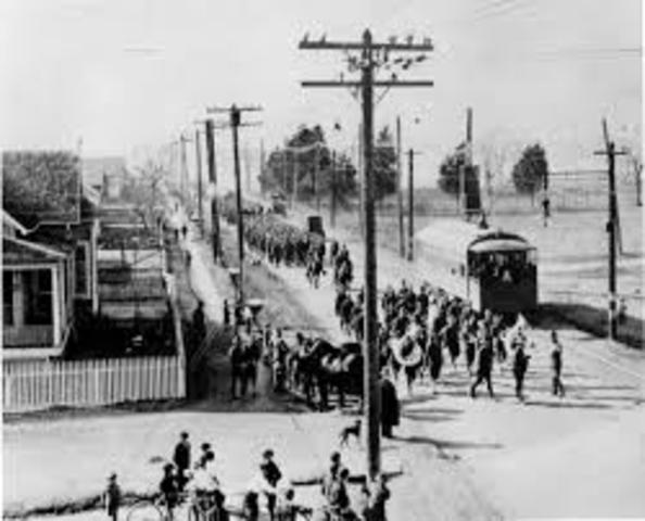 John Heslin is transported to Camp Logan