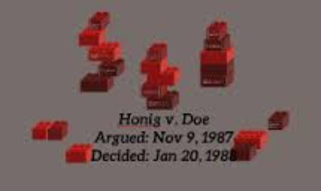 HONIG v. DOE. 484 U.S. 305 (1988)