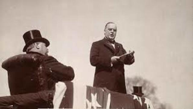 William McKinley inaugurated for 2nd term as US president