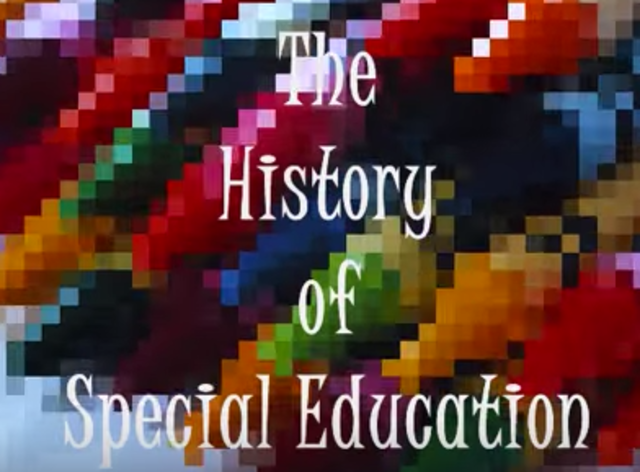 Out of Sight, Out of Mind: Special Education Past, Present, Future