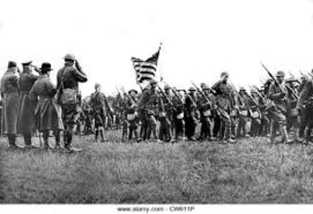 Frederick Parade by 18th Infantry