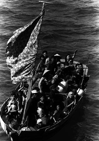 "Boat People" Flee Vietnam