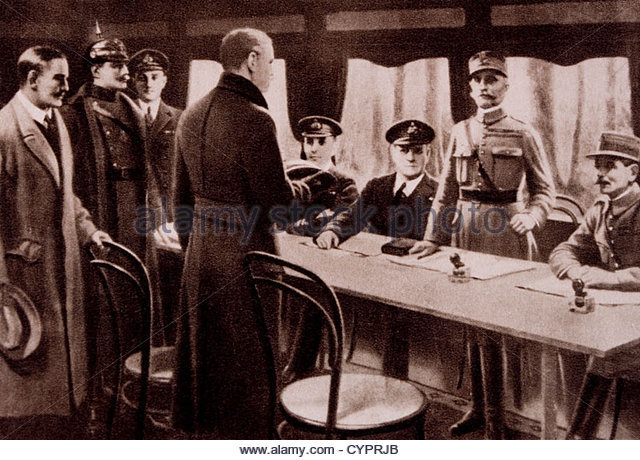 Germany signs Armistice