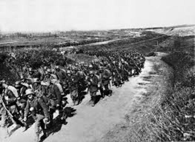 The Germans launch the Spring Offensive