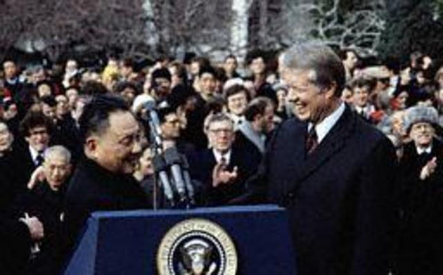 1979- U.S. and China become Allies