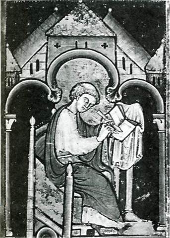 The historian Gerald of Wales lectured to the scholars.