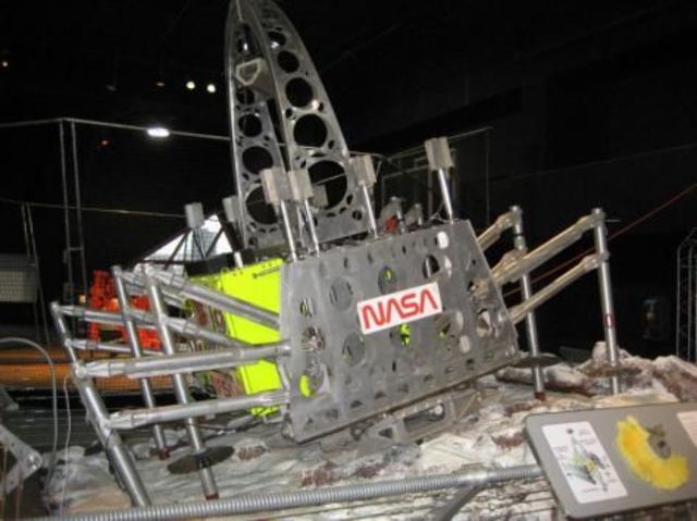 Dante an 8-legged walking robot developed at  Carnegie Mellon University