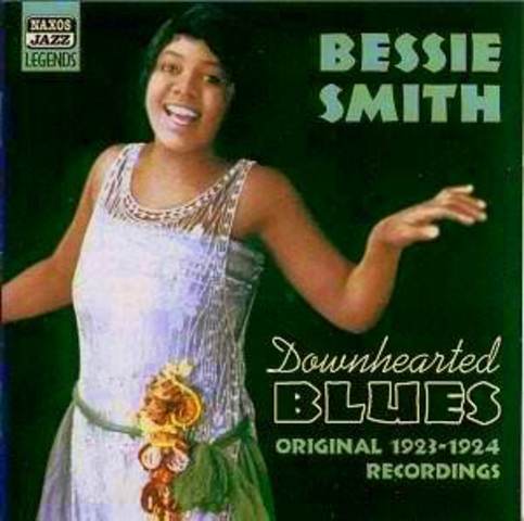 Bessie Smith sell's a million recording of "Down Hearted Blues"