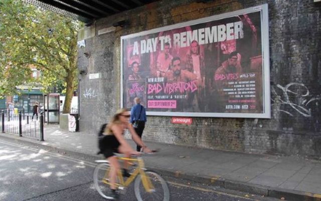 London! Can you see our billboards?