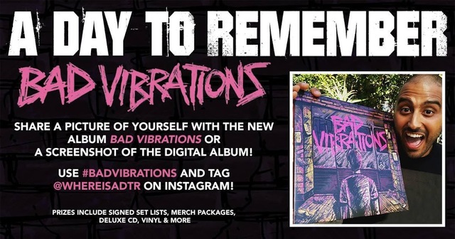 Bad vibrations release + competition.