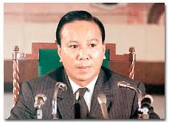 Thieu Declares Paris Peace Accords No Longer in Effect