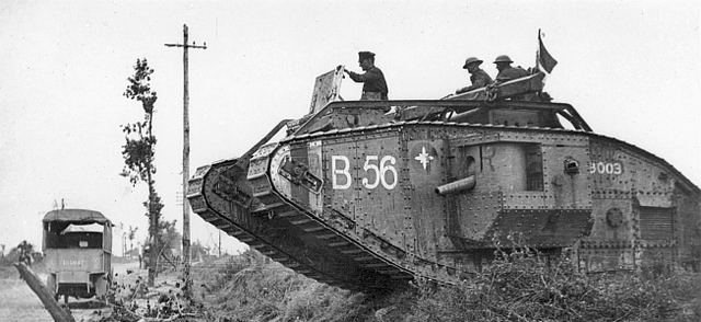 British make big advances at Amien