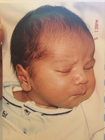 My brother Khalid is born