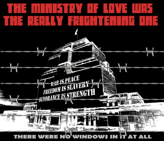 Julia and Winston Get Transported to the Ministry of Love