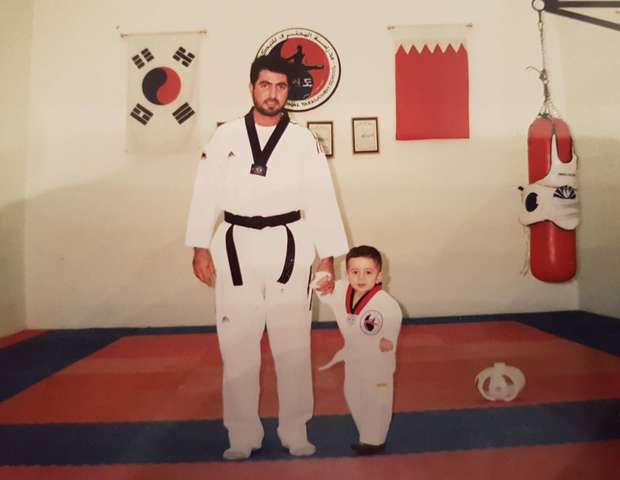 Started playing Take-won-do since I was 1 year and a half!