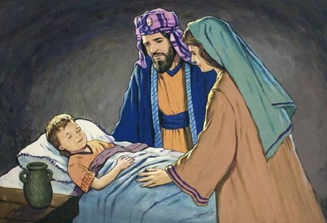 Jesus Heals an official's son (John4:46-54)