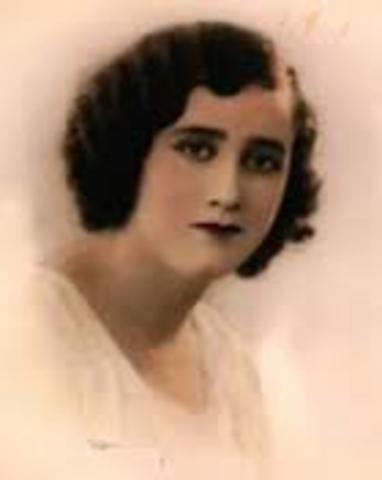 Se caso con su primer esposa Clemencia Amado