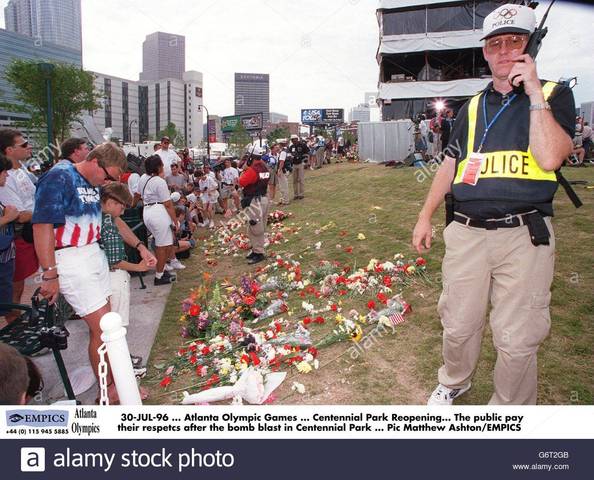 Centennial Olympic Park reopens.