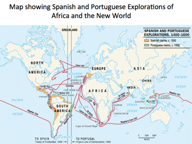 The Spanish Controls Economic Activities including Trade