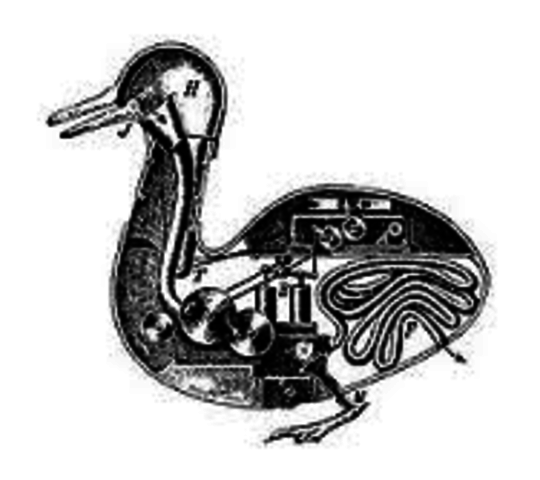 Le canard de vaucanson.