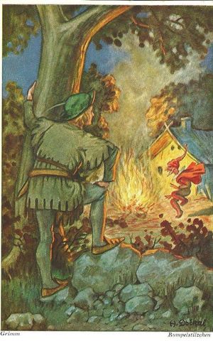 Rumpelstiltskin German folktale