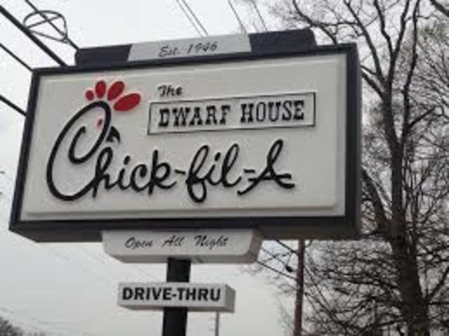 The first Chick-fil-a