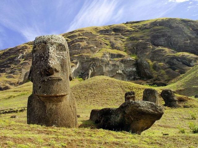 Easter island is found