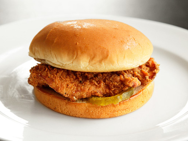 The chicken sandwich is invented