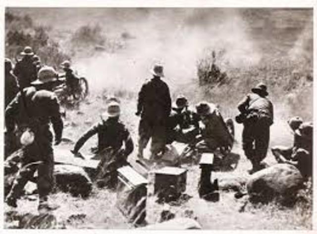 En cumplimiento de su compromiso de garantizar la integridad de las fronteras de Polonia, Gran Bretaña y Francia le declaran la guerra a Alemania.