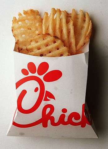 Waffle Fries are born